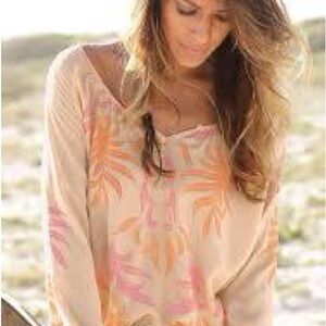 Lascana Venus Tropical Long Sleeve Top